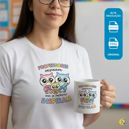 Arte Digital Dia dos Professores 2025