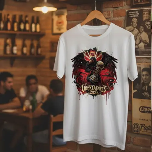 Arte Flamengo pra Caneca - Campeão Libertadores 2025
