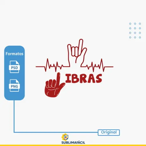 Arte Libras para Impressão