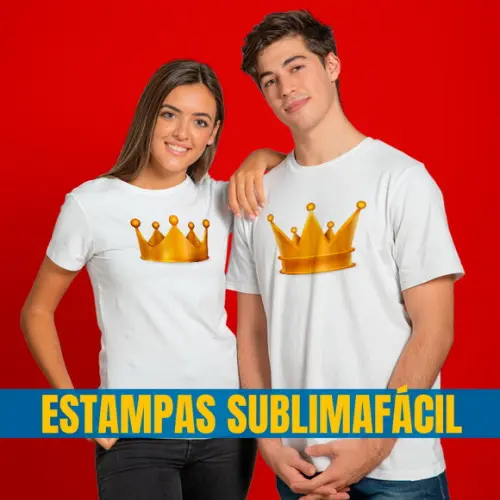 Arte para Dia dos Namorados - Camisetas Casal