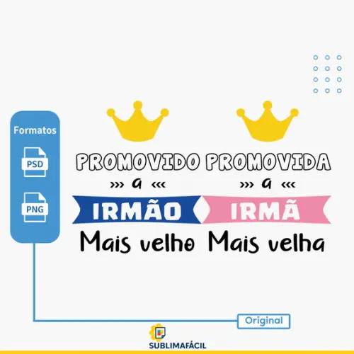 Arte Promovido a Irmão Mais Velho - Impressão