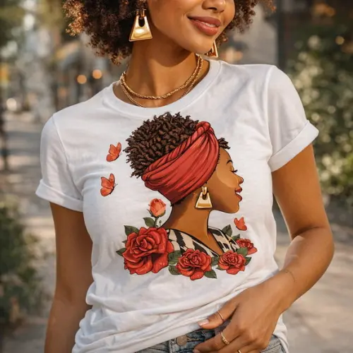 Camiseta Dia da Mulher - Arte Digital (arquivo p/ Imprimir)