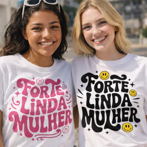 Camiseta Dia da Mulher - Arte Digital (arquivo p/ Imprimir)
