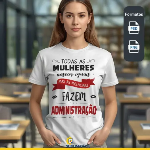 Estampa Administração - Arte para Imprimir