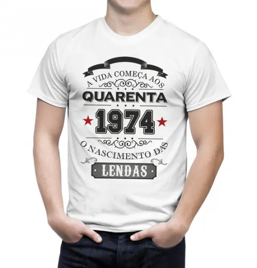 Estampa Aniversário Lendas Sublimação