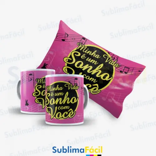 Estampa de Páscoa Sonho de Valsa - Sublimação