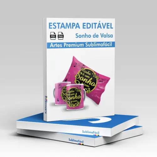 Estampa de Páscoa Sonho de Valsa - Sublimação