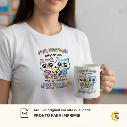 Estampa Dia dos Professores - Arquivo Digital