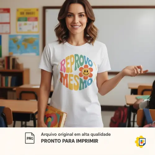 Estampa Dia dos Professores - Arquivo Digital