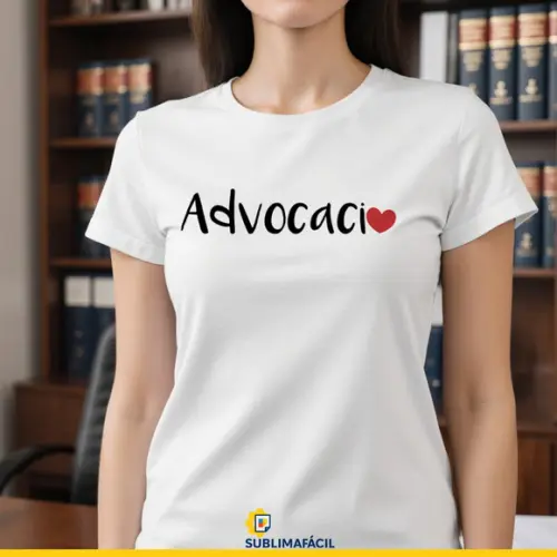 Estampa Direito / Advocacia / para Camiseta Advogada