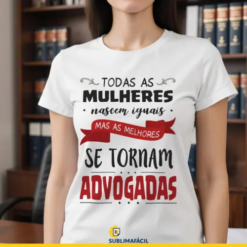 Estampa Direito / Advocacia / para Camiseta Advogada