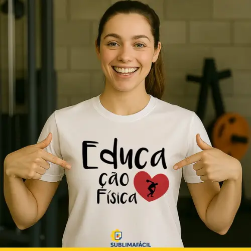 Estampa Educação Física Impressão