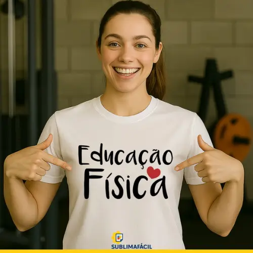 Estampa Educação Física Impressão
