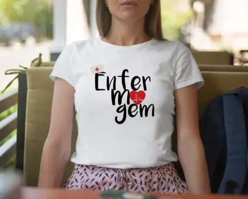 Estampa Enfermagem ( Arte Digital Sublimação)