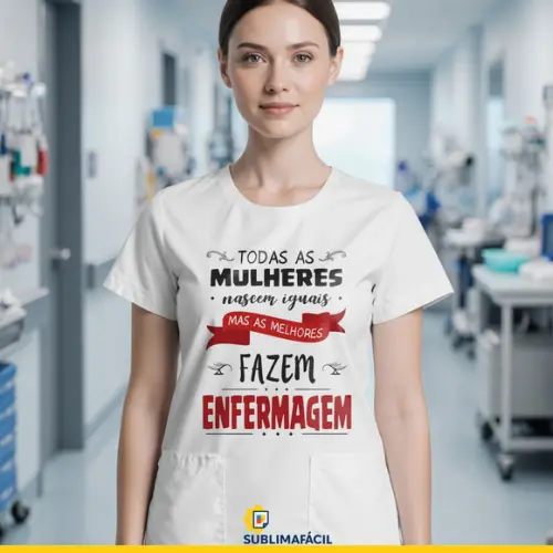 Estampa Enfermagem (arte Digital Camiseta)