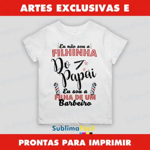 Estampa Filhinha de Um Barbeiro