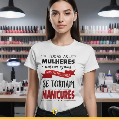Estampa Manicure Arte para Imprimir