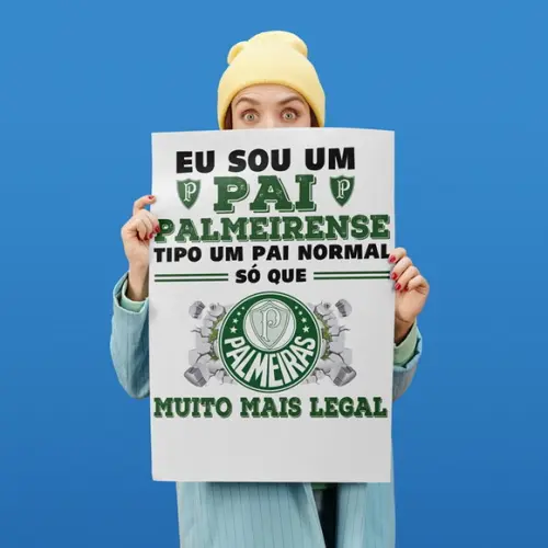 Estampa Pai Palmeirense