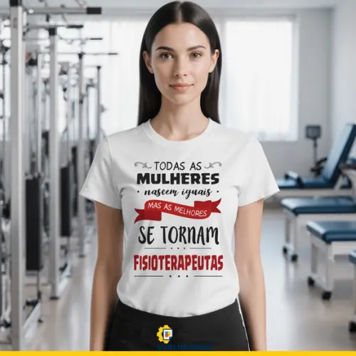 Estampa para Camiseta Fisioterapeuta - Arte Profissão