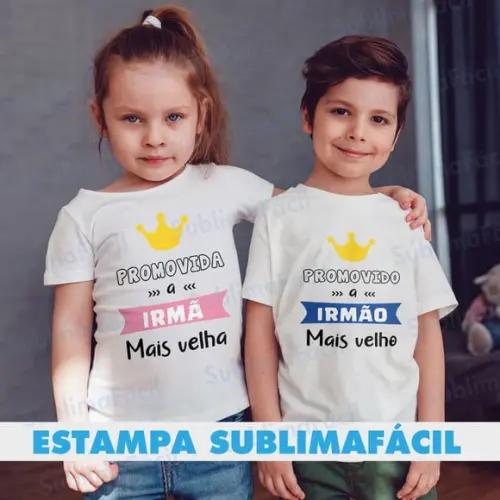 Estampa Promovido a Irmão / Irmã Mais Velho(a)