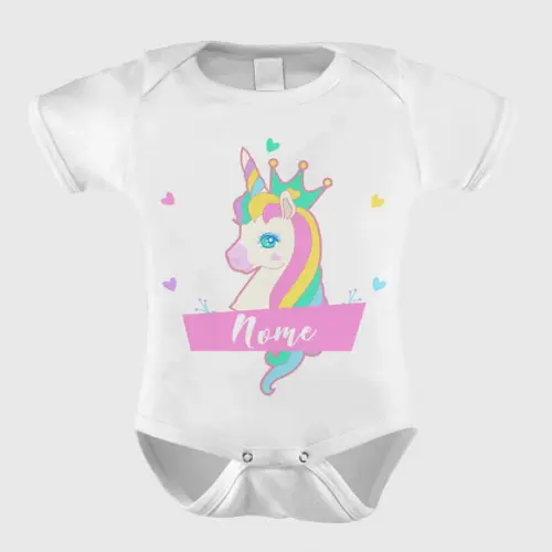 Estampa Unicórnio Sublimação Caneca e Body