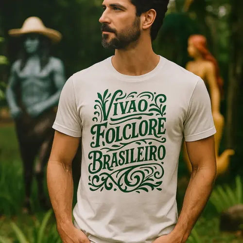 Estampa Viva o Folclore Brasileiro - (arquivo)