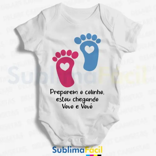 Estampas Bebê a Caminho - Sublimação