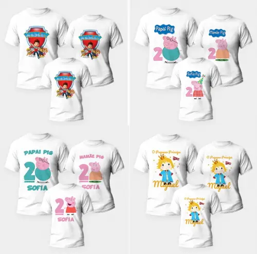 Estampas de Aniversário para Sublimação