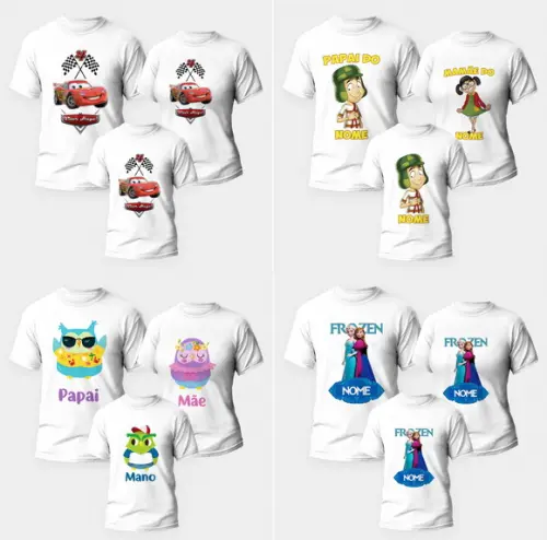 Estampas de Aniversário para Sublimação