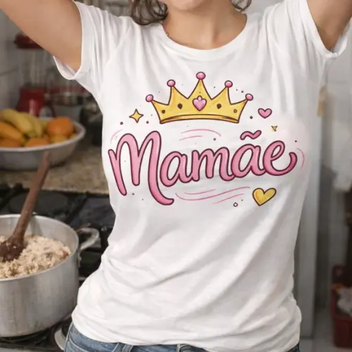 Estampas de Camiseta Dia das Mães - Arquivo Digital