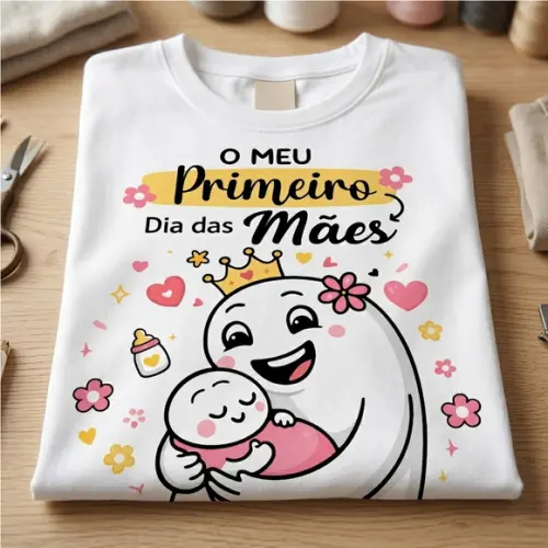 Estampas de Camiseta Dia das Mães - Arquivo Digital