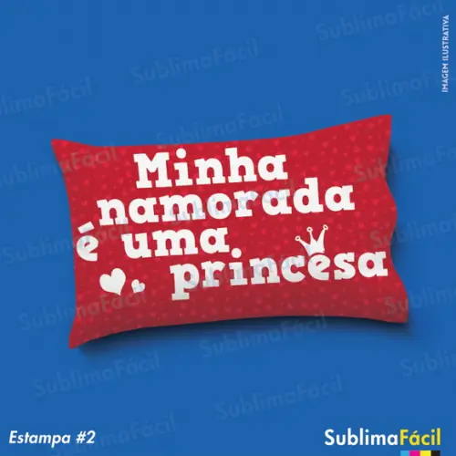 Estampas para Almofadas - Dia dos Namorados