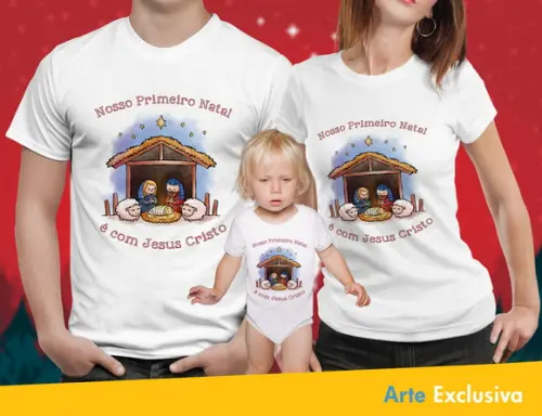 Estampas para Camisetas de Natal - sublimação