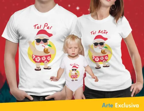 Estampas para Camisetas de Natal - sublimação