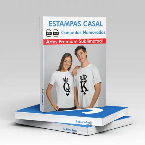 Estampas para Sublimação - Dia dos Namorados