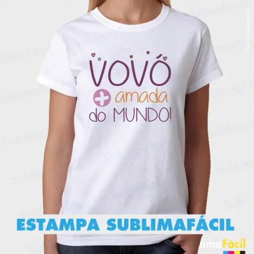 Estampas para Sublimação - Tema Vovó