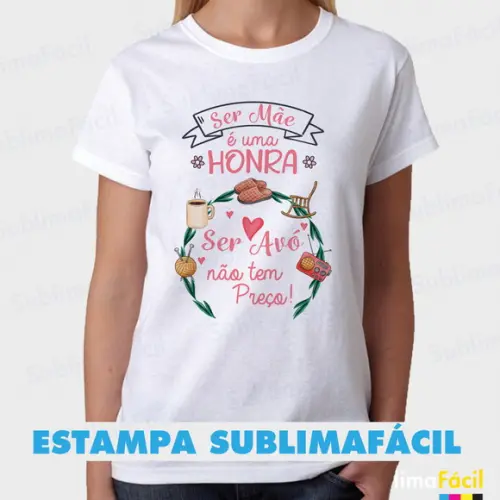 Estampas para Sublimação - Tema Vovó