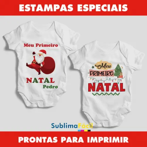 Estampas para Sublimação Body de Natal (vende Muito)