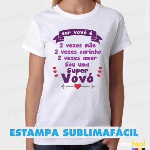 Estampas para Sublimação - Tema Vovó
