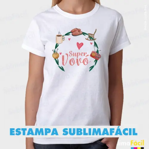 Estampas para Sublimação - Tema Vovó