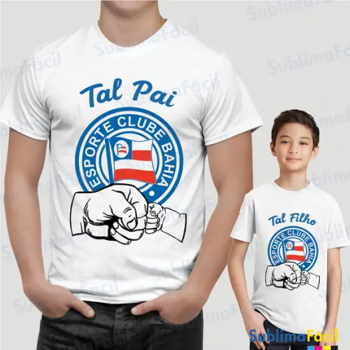 Estampas Tal Pai Tal Filho de Times