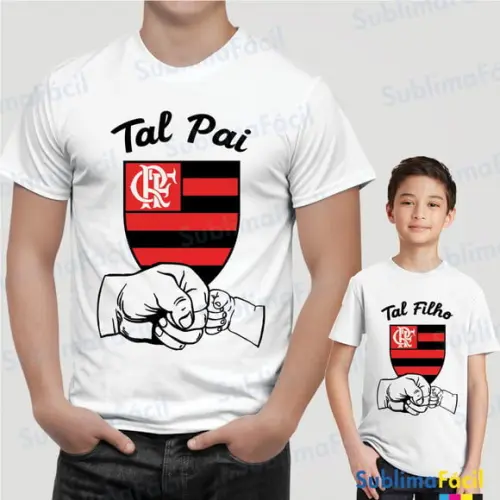 Estampas Tal Pai Tal Filho de Times