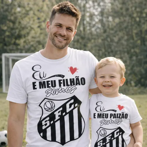 Estampas Tal Pai Tal Filho Tema Futebol - Feito pra Vender