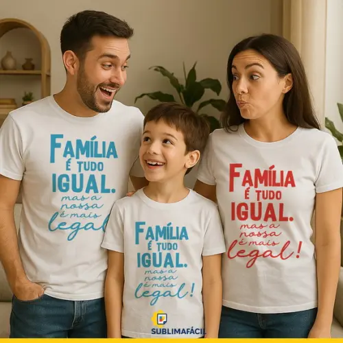 Família É Tudo Igual Mas a Nossa É Mais Lega Arte Digital