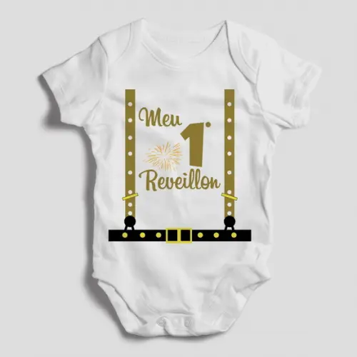 Meu Primeiro Ano Novo / Réveillon (arte Digital)
