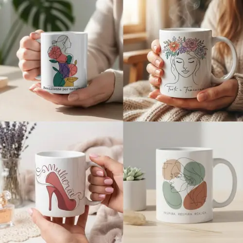 Pack 20 Artes Digitais - Dia da Mulher / Personalizados