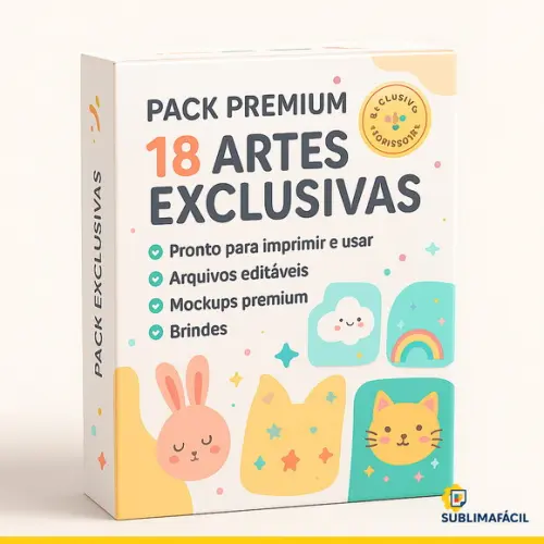 Pack de Estampas Body Infantil ( 18 Arte Digital)