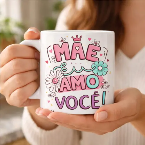 Pack Dia das Mães - 30 Estampa para Caneca - Venda Fácil