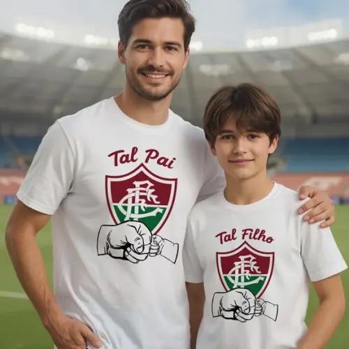 Pack Tal Pai Tal Filho - Estampas de Times (25 Artes)