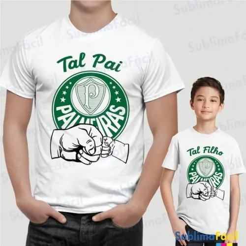 Pack Tal Pai Tal Filho - Estampas de Times (25 Artes)